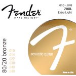 Fender 70XL 10-48 akusztikus gitárhúr