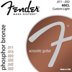 Fender 60CL 11-52 akusztikus gitárhúr
