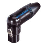 Neutrik NC3FRX-B mama XLR pipa fekete
