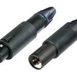 Neutrik NC3FM-CB combo XLR egyenes