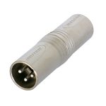 Neutrik NA3MM átalakító 3 pol XLR dugó-3 pol XLR dugó