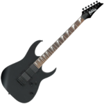 Ibanez GRG121DX Black Flat 6húros elektromos gitár super start forma