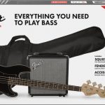Squier Affinity P-Bass PJ BK