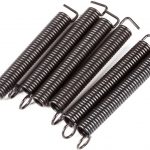 Fender Tremolo Tension Springs Black Plated Steel 6db rugó