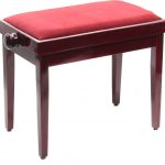 Pianonova SG801-M Piros Zongoraszék