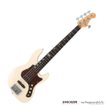 FGN Expert Mighty Jazz5 antik fehér keménytokban 5húros