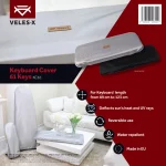 Veles-X KC61 keyboard cover takaró huzat 61keys 89 - 123cm