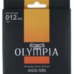 Olympia AGS580 Light 80/20 Bronze 12-53 akusztikus gitárhúr