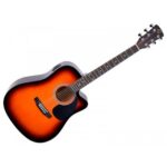 Soundsation Yosemite DNCE SB dreadnought cutaway elektroakusztikus gitár sunburst