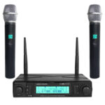 Voice Kraft JRU-602HT-51C dupla UHF kézi mikrofon rendszer
