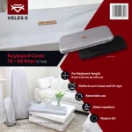 Veles-X KC7688 keyboard cover takaró huzat 76-88 Keys 123 - 143cm