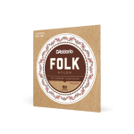 Daddario EJ33 Folk 80/20 Bronze_Clear Nylon Ball End