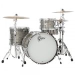 Gretsch USA Brooklyn Grey Oyster BD20", TT12", FT14" shell pack - állványzat nélkül
