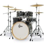 Gretsch Catalina Maple Black Stardust CM1-E825-BS BD22" TT10" TT12" FT16" SD14" shell pack