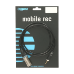 Klotz ABMM0300 sztereó monó illesztő adapterrel szerelt 3m kábel 3.5mmJack3/XLR3M PCD201