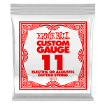 Ernie Ball 1011 E1 .011 acél elektromos vagy akusztikus gitárhúr