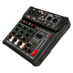 Voice Kraft VK04 2m csatornás analóg keverő USB Audio Interface, Bluetooth 16DSP