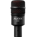 Audix D4 hangszermikrofon DCLIP mikrofon kengyellel
