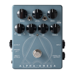 Darkglass Alpha Omega basszusgitár effekt és előfok pedál
