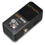 TC Electronic Polytune3 Mini Noir digitális hangolópedál fekete