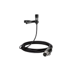 Shure CVL-B/C-TQG klipsz mikrofon vezetéknélküli rendszerekhez kondenzátor fekete