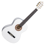 Valencia VC104 WH klasszikus 4/4 méret tanuló gitár fehér