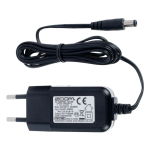 Zoom AD-16 adapter DC9V/ 500mA, középen negatív, ~240V