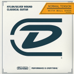 Dunlop DCV100NB Normal Tension Nylon Silver Wound &apos;Ball End&apos; klasszikus gitárhúr készlet