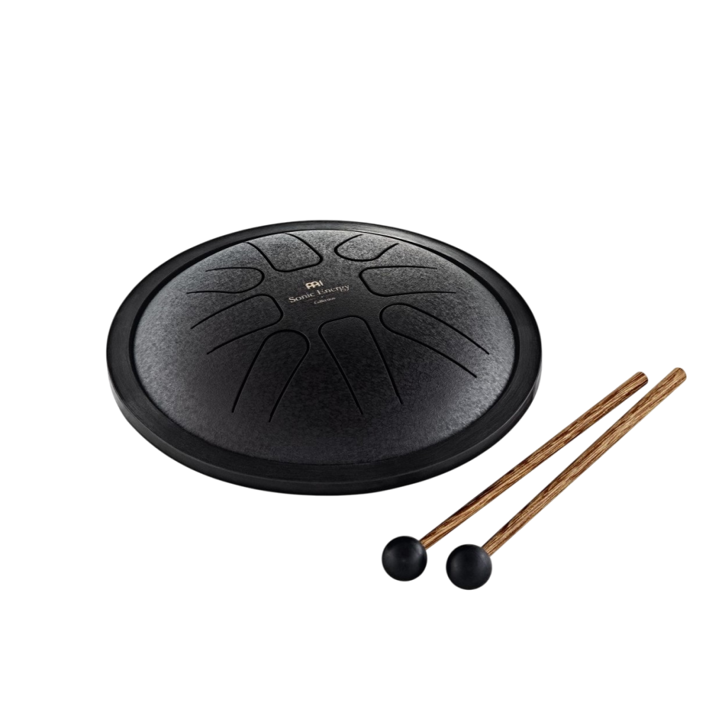 Meinl nyelvdob F-moll 7"/8hang Sonic Energy Small Steel Tongue Drum fekete acél SSTD1-BK