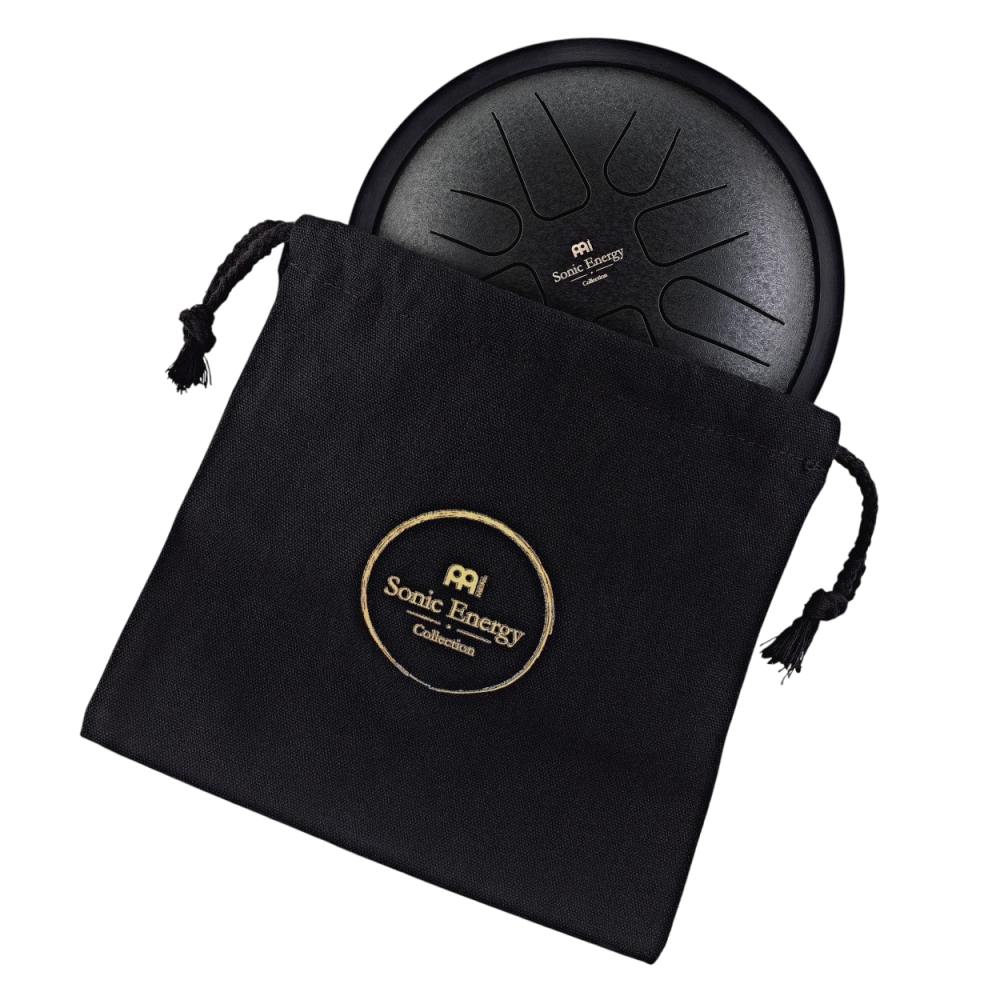 Meinl nyelvdob F-moll 7"/8hang Sonic Energy Small Steel Tongue Drum fekete acél SSTD1-BK - Image 2