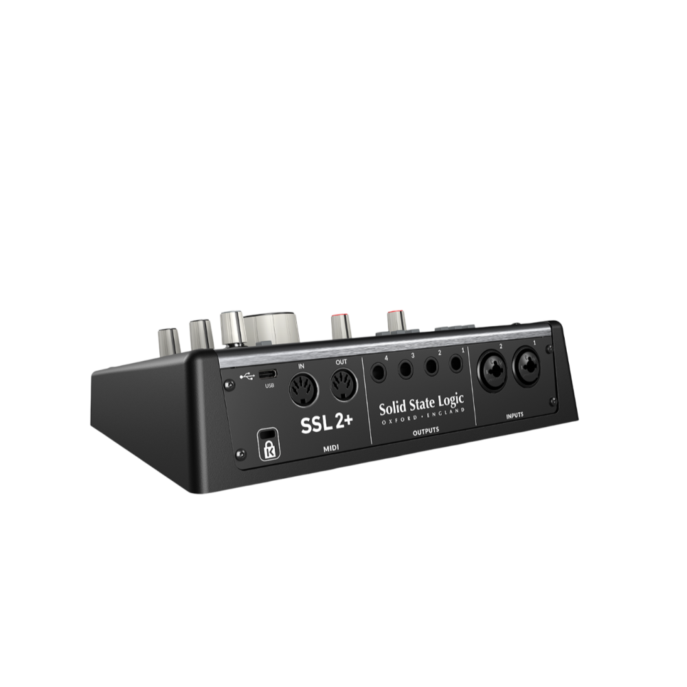 SSL 2+ MKII USB-C interfész hangkártya 2be/4ki 32bit/192kHz, +48V, MIDI - Image 4