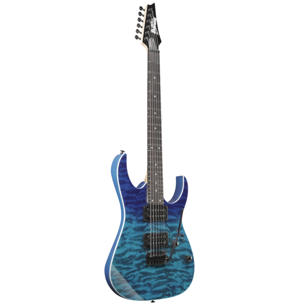 Ibanez GRG120QASP-BGD 6húros elektromos gitár super strat forma Blue Gradation - Image 3