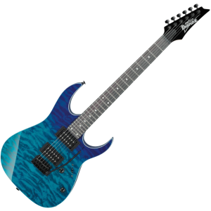 Ibanez GRG120QASP-BGD 6húros elektromos gitár super strat forma Blue Gradation